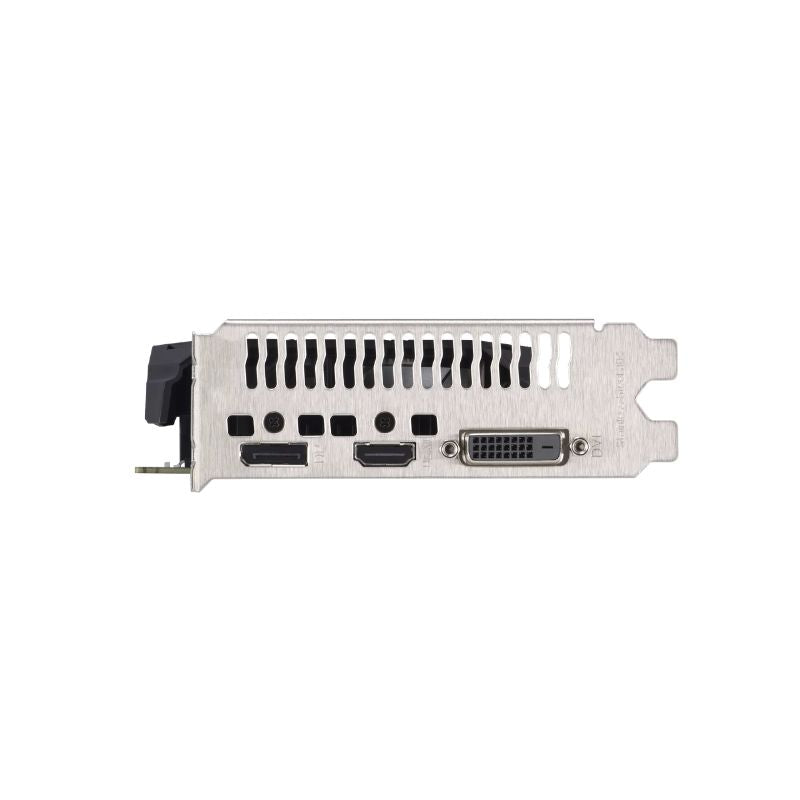 Puertos HDMI, DisplayPort y DVI-D de la tarjeta de video ASUS RTX 3050