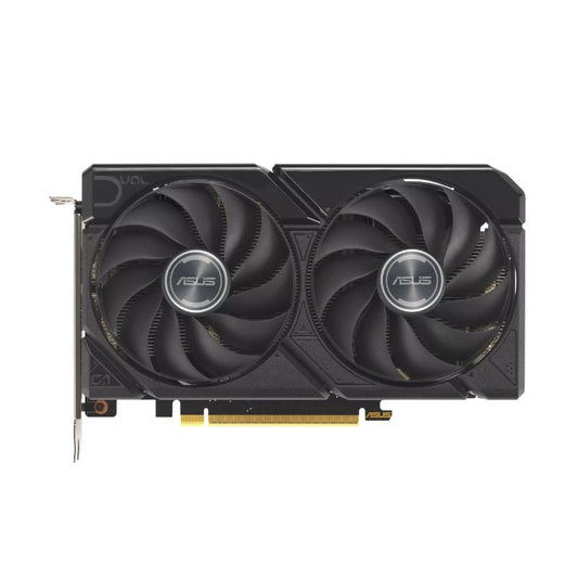 Tarjeta de video ASUS Dual Radeon RX 9060 XT 16GB vista frontal