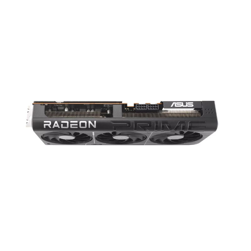 Tarjeta gráfica ASUS Prime RX 9070 OC 16GB GDDR6 vista lateral