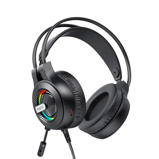 Audífonos Gamer Yesido EK02 RGB con micrófono y diseño gamer