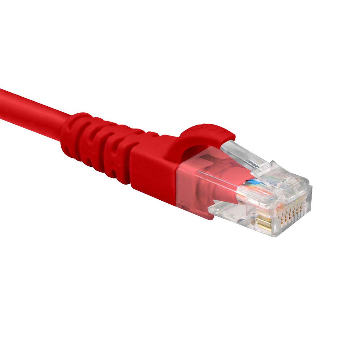 Conector RJ45 del cable de red Nexxt Cat6 rojo 2.1 metros