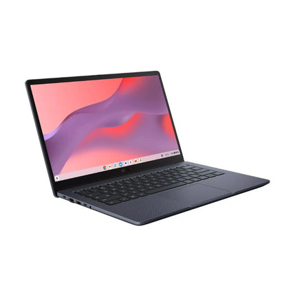 Vista lateral del Chromebook Asus CX14, diseño liviano