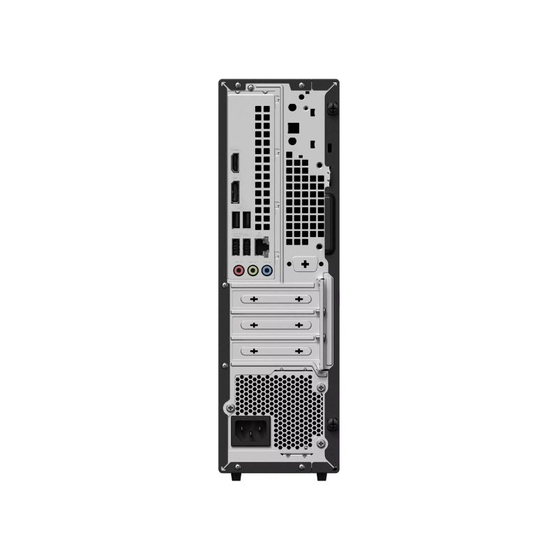 Puertos traseros del ASUS ExpertCenter P500 SFF con HDMI, DisplayPort y Ethernet