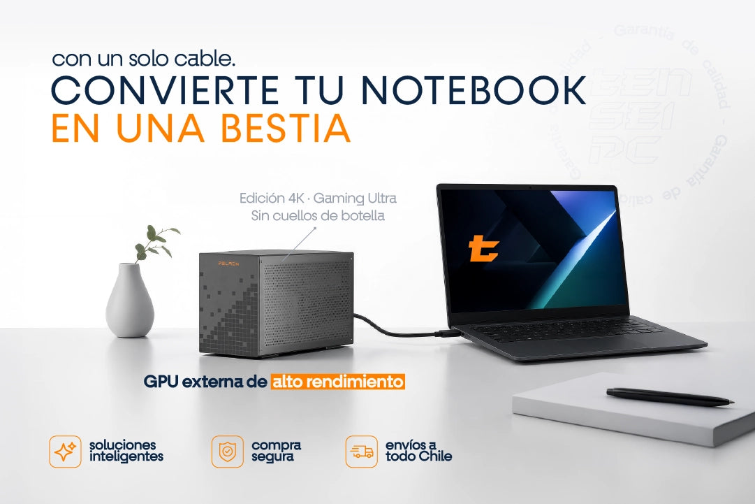 Docks eGPU para conectar tarjetas gráficas externas a notebooks y mini PCs