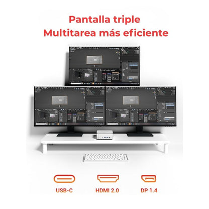Firebat F2 Intel Core i5-14450HX compatible con 3 pantallas