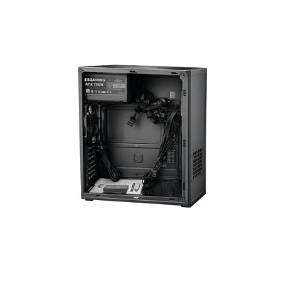 Gabinete ESGAMING AX12 ATX Workstation espacio interior