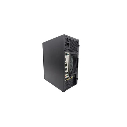 Gabinete ESGAMING NB20 M-ATX Torre Negro vista trasera