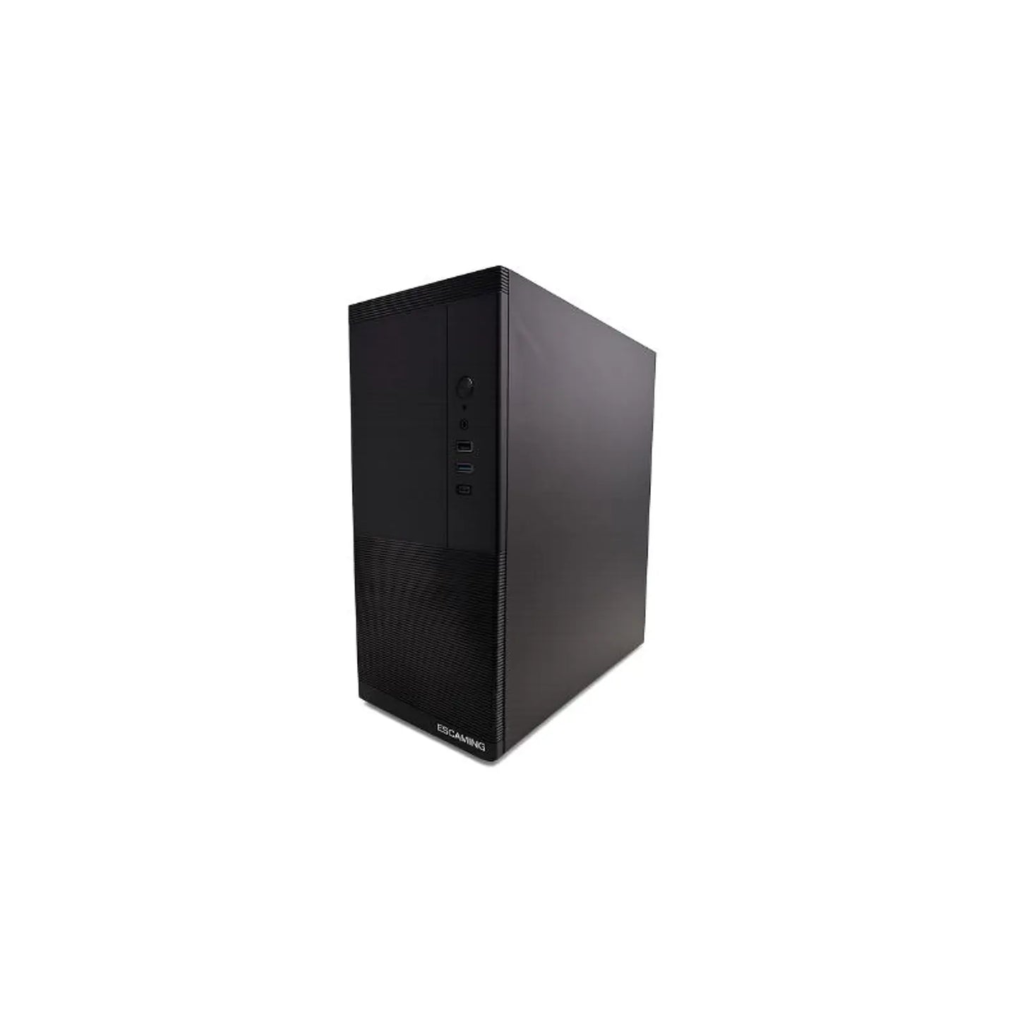 Vista lateral del Gabinete ESGAMING NB20, diseño compacto