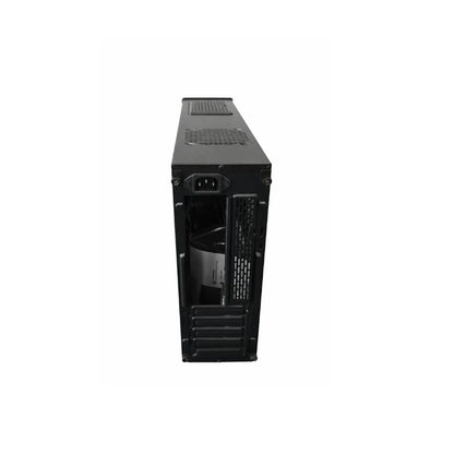Gabinete ESGAMING SLIM 103E Micro ATX/ITX vista trasera