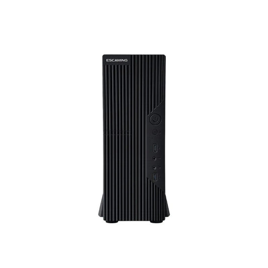 Gabinete ESGAMING SLIM 103E Micro ATX/ITX vista frontal
