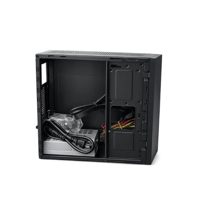 Fuente de poder mini-ATX 650W incluida con el Gabinete ESGAMING SLIM J01
