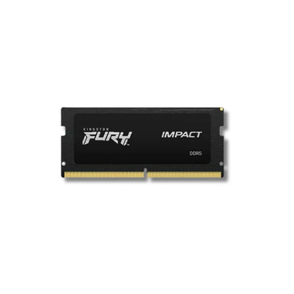 Memoria RAM Kingston FURY Impact 16GB DDR5 SODIMM vista frontal