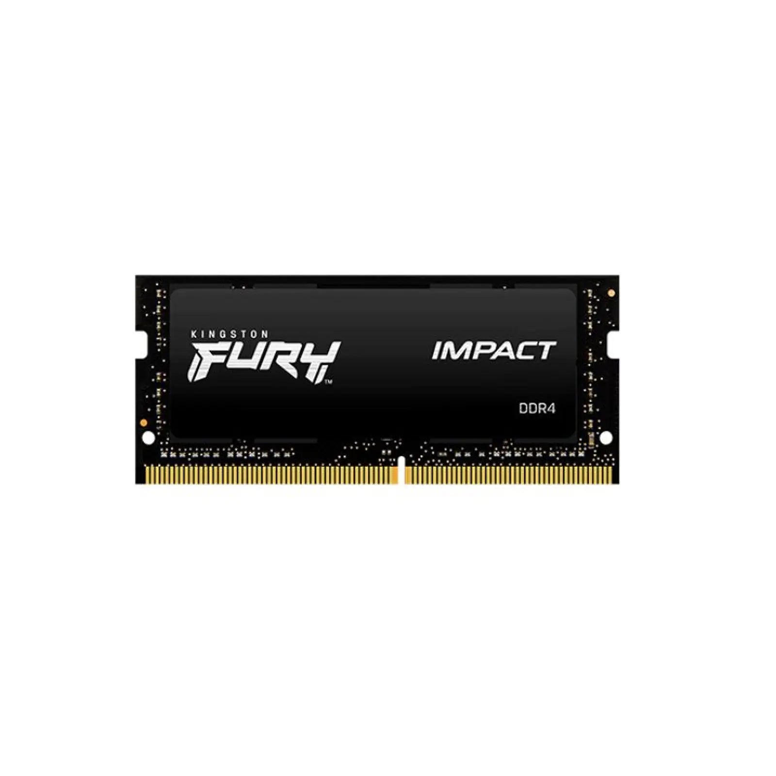 Memoria RAM Kingston FURY Impact 32GB DDR4 SODIMM vista frontal