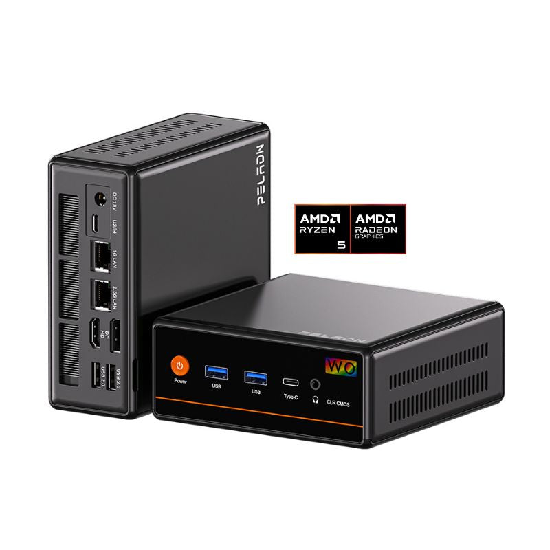 Peladn WO4 Mini PC Ryzen 5 7640HS con 16GB DDR5 y SSD 512GB