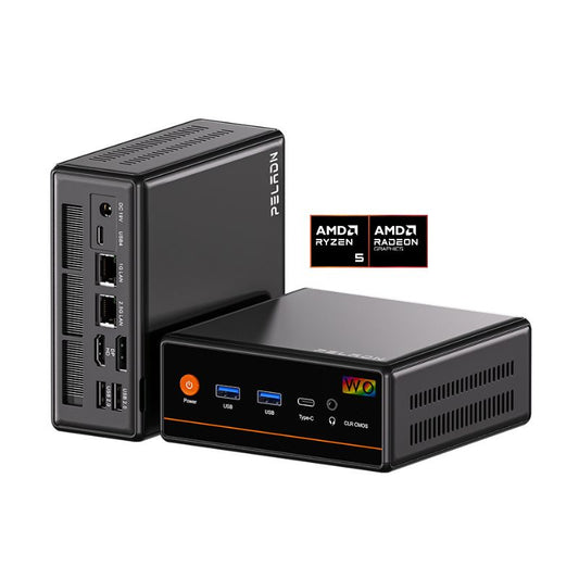 Mini PC Peladn WO4 Ryzen 5 7640hs en TENSEI PC