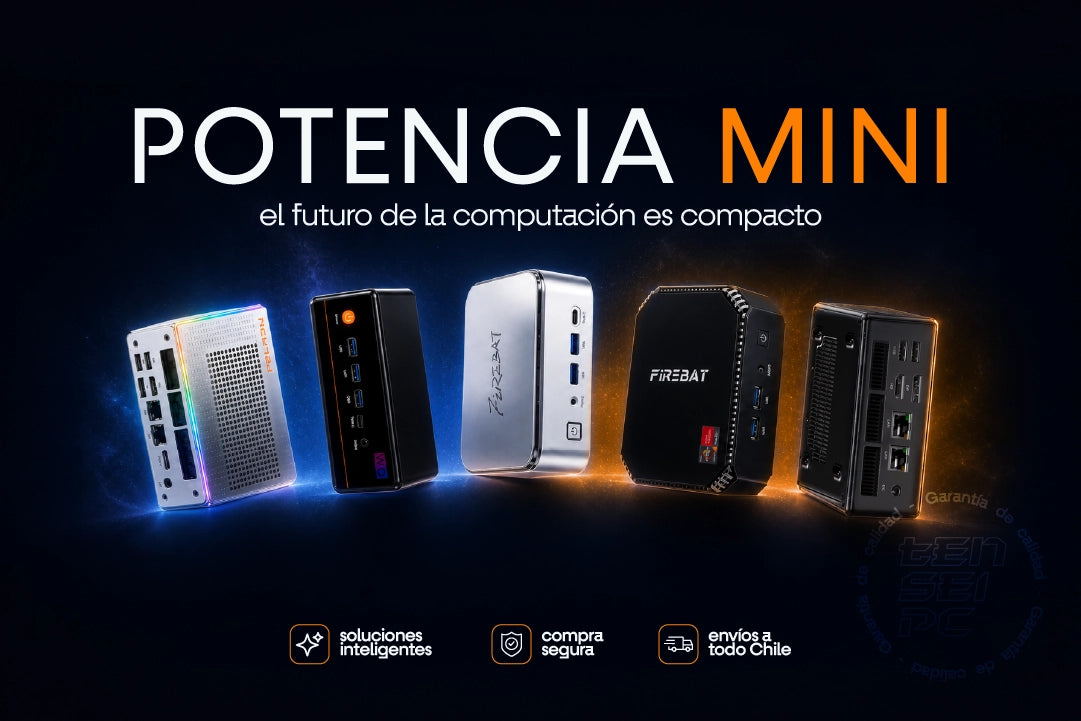 Mini PCs compactos de alto rendimiento para oficina, creación de contenido y entretenimiento