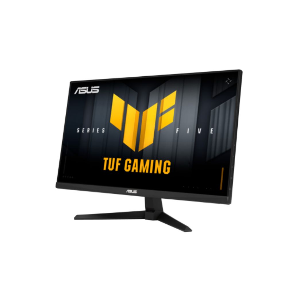 Monitor gamer ASUS TUF Gaming VG279QM5A de 27 pulgadas vista en ángulo