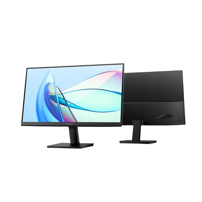 Monitor Xiaomi A22i 21.5 pulgadas Full HD vista frontal y reverso
