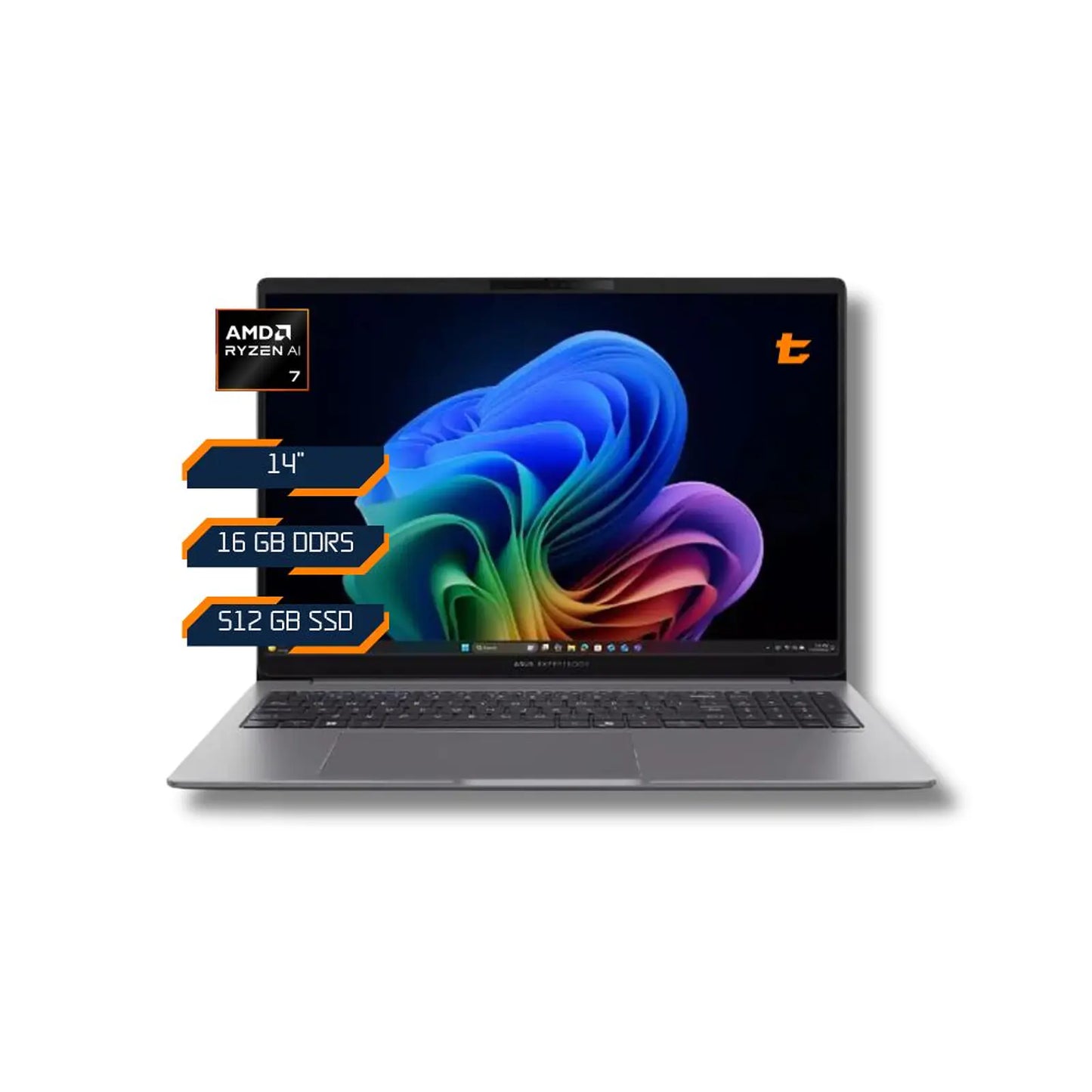 Notebook ASUS ExpertBook P3 AMD Ryzen AI 7 350 Especificaciones