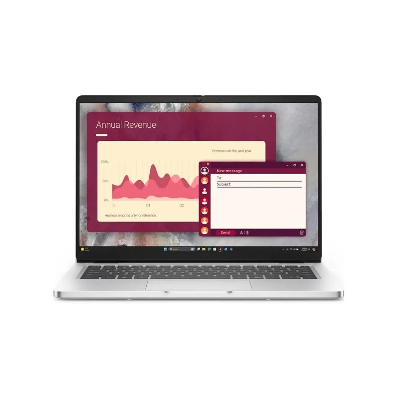 Notebook Dell Pro 14 Intel Core Ultra 7 255U vista frontal