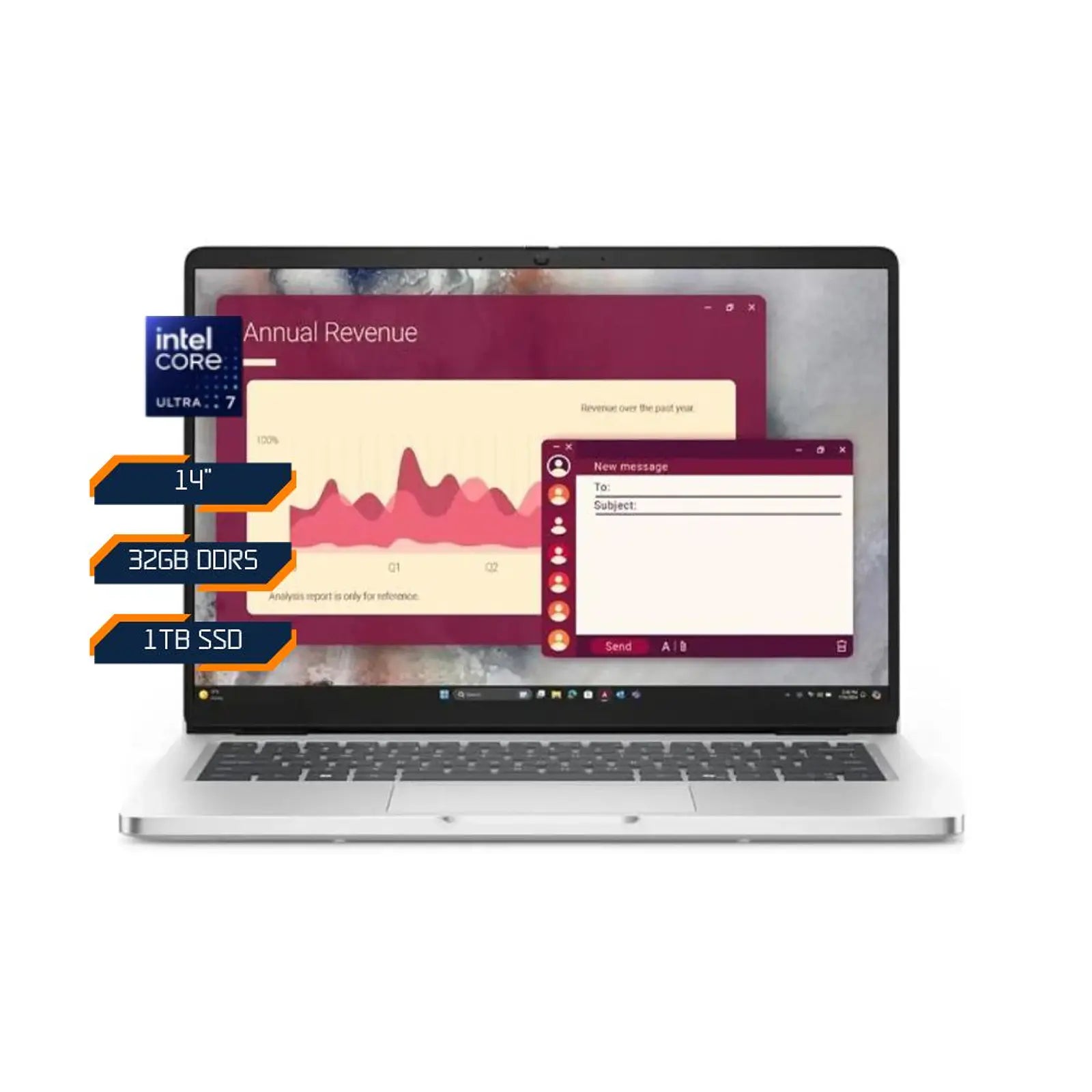 Notebook Dell Pro 14 Intel Core Ultra 7 255U 32GB