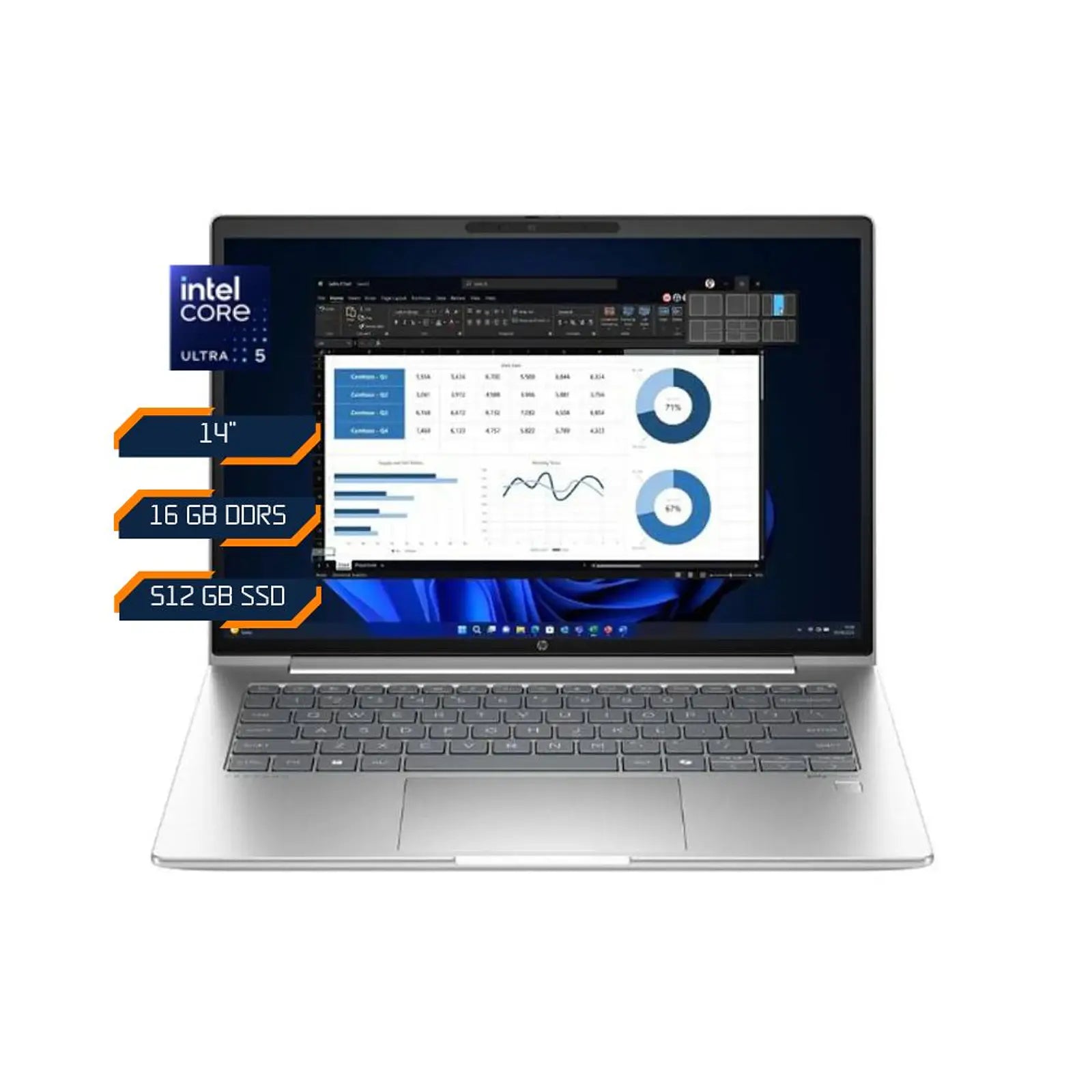 Notebook HP ProBook 440 G11 Intel Core Ultra 5 125U