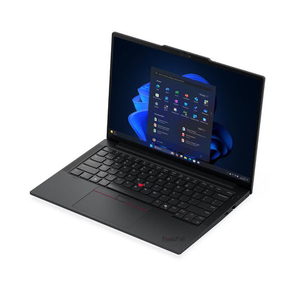 Notebook Lenovo ThinkPad E14 Gen 7 Core Ultra 5 225U en vista de ángulo