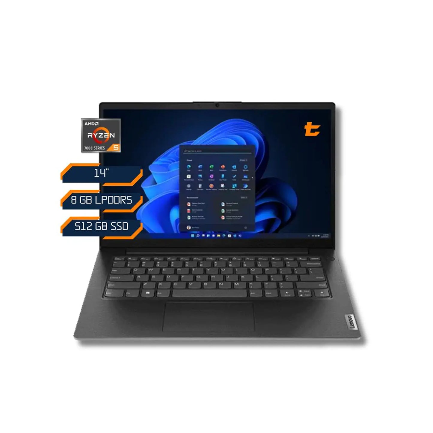 Notebook Lenovo V14 G4 AMN AMD Ryzen 5 7520U especificaciones