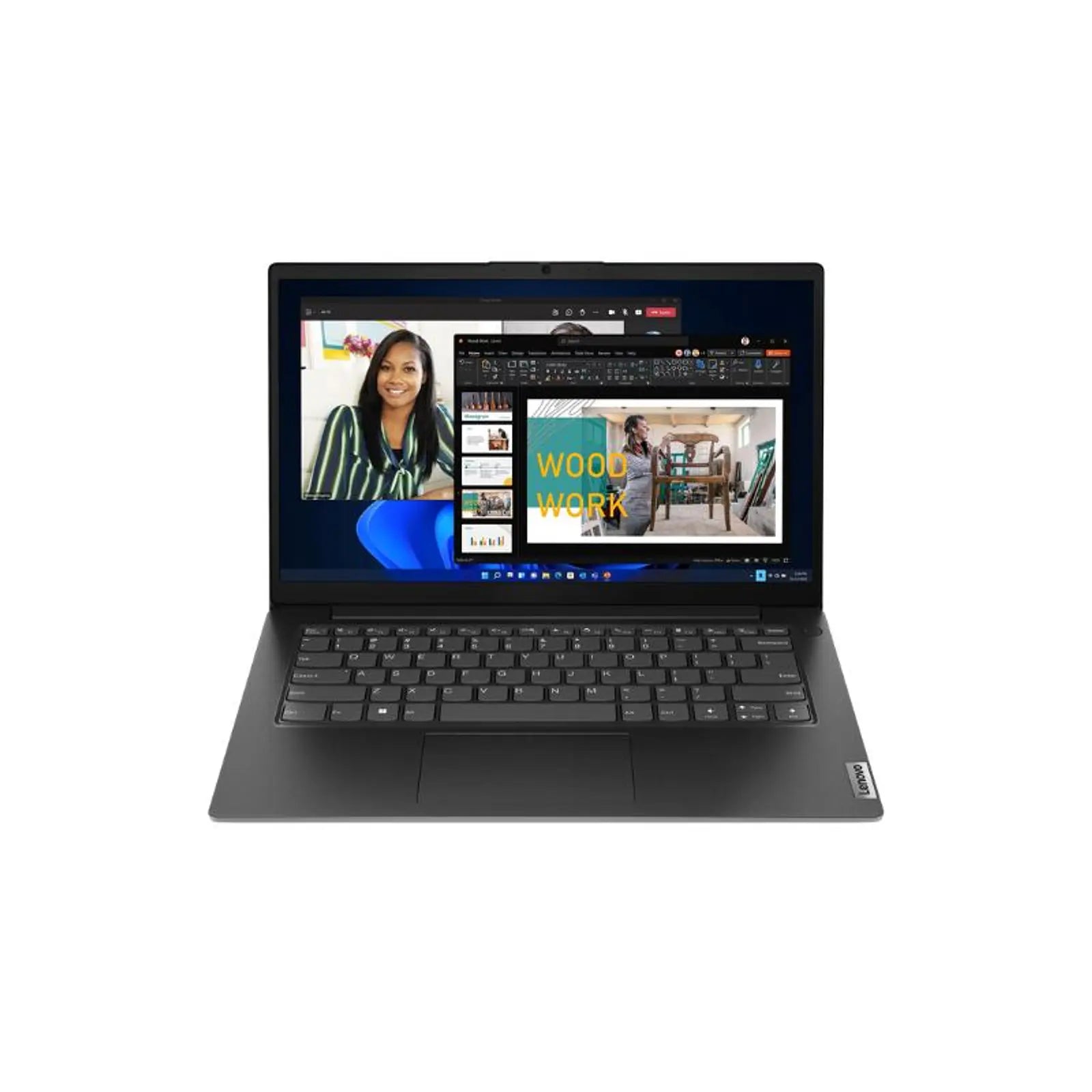 Notebook Lenovo V14 G4 AMN AMD Ryzen 5 7520U vista frontal