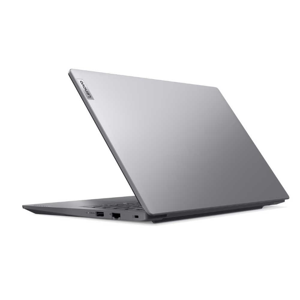 Reverso del notebook Lenovo V14 G5 de 14" con Intel Core i7-13620H