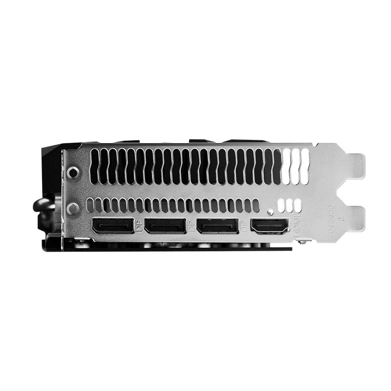 Salidas HDMI y DisplayPort de la tarjeta de video Peladn RX 580