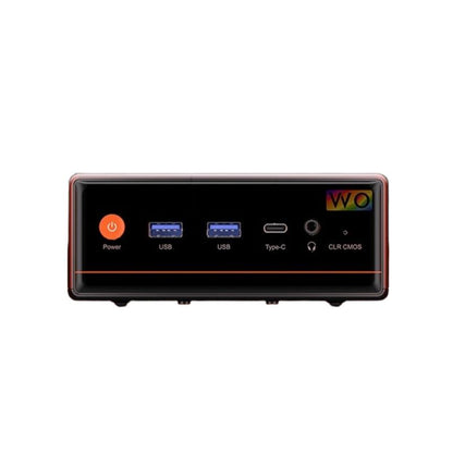 Mini PC Peladn WO4 Ryzen 5 7640hs vista frontal 
