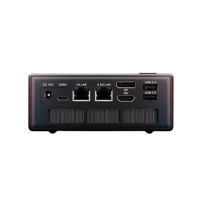 Puertos traseros del Mini PC Peladn WO4 Ryzen 5 7640HS
