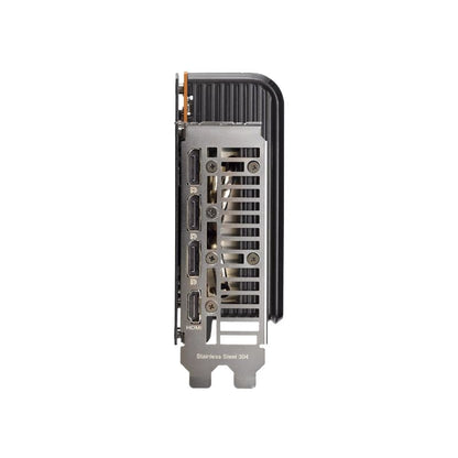 Salidas HDMI y DisplayPort de la ASUS Prime Radeon RX 9070 OC