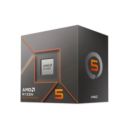 Caja del procesador AMD Ryzen 5 8400F socket AM5 vista frontal