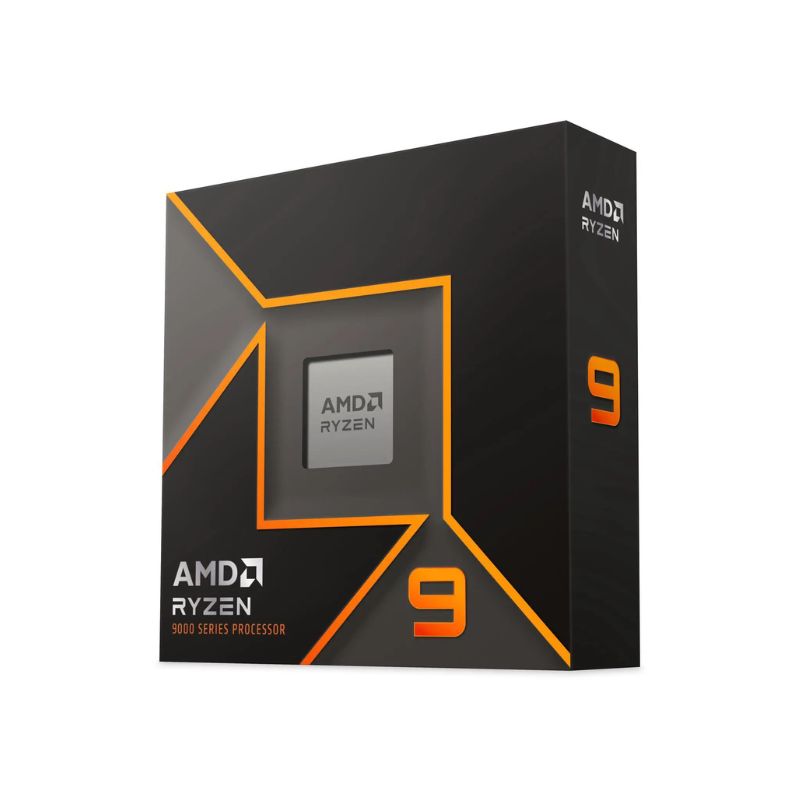 Caja del procesador AMD Ryzen 9 9900X socket AM5 vista frontal