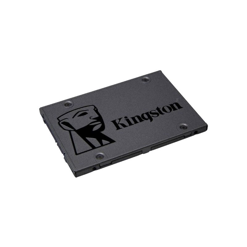 SSD Kingston A400 240GB SATA III 2.5 pulgadas vista en ángulo