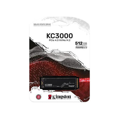 SSD Kingston KC3000 512GB M.2 NVMe PCIe 4.0 Hasta 7000MB/s