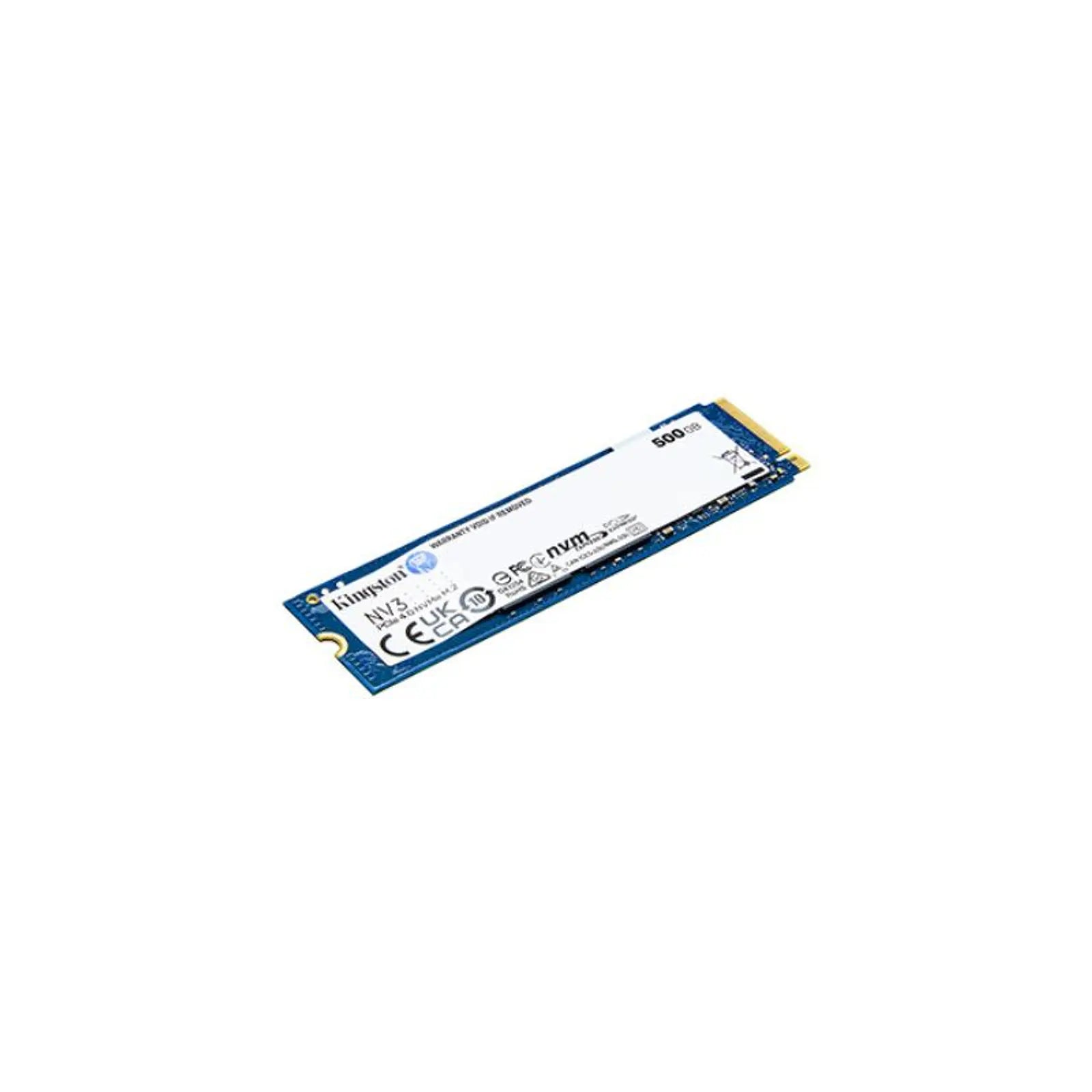 SSD Kingston NV3 500GB M.2 NVMe PCIe 4.0 conexión m.2