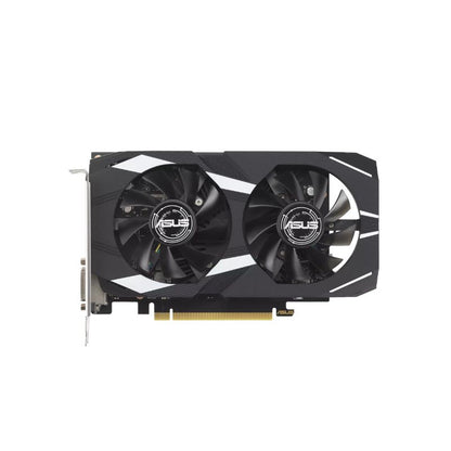 Tarjeta de video ASUS Dual GeForce RTX 3050 OC 6GB vista frontal