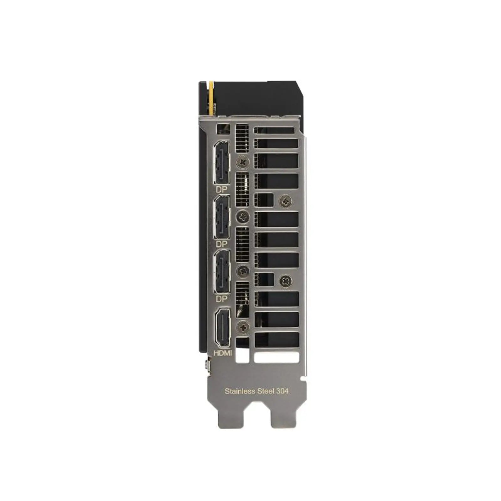 Puertos HDMI 2.1b y DisplayPort 2.1b de la ASUS Dual RTX 5050