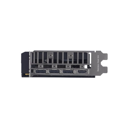 Puertos DisplayPort y HDMI de la tarjeta de video ASUS RTX 5060 EVO