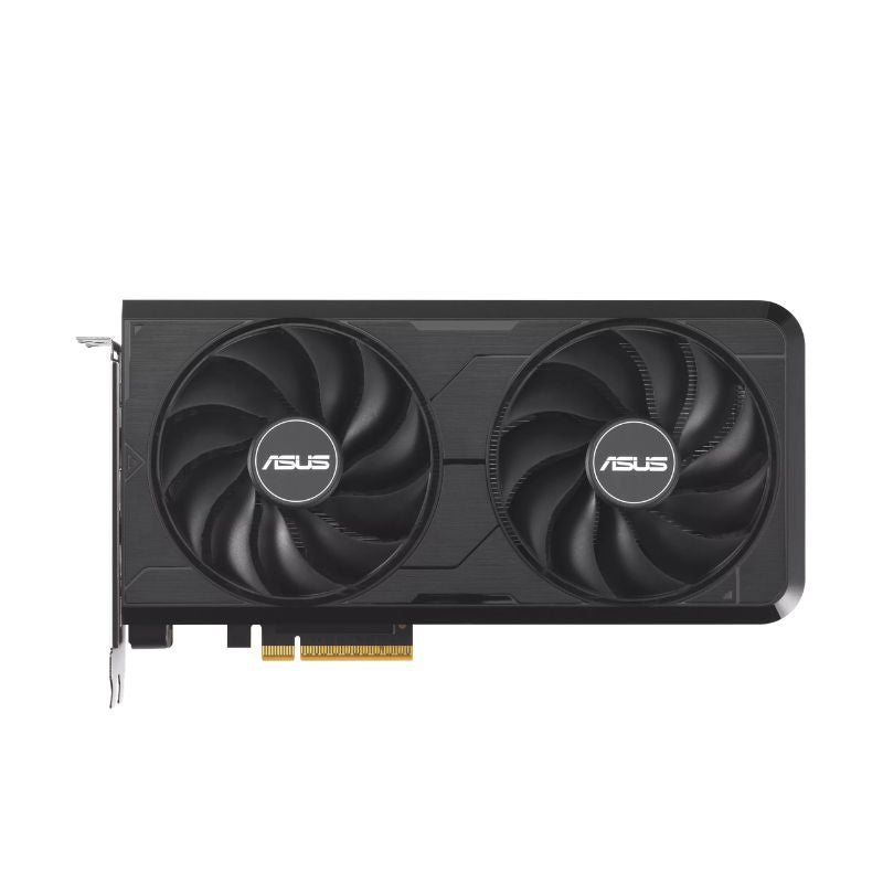 Tarjeta de video ASUS Dual GeForce RTX 5060 EVO OC 8GB vista frontal