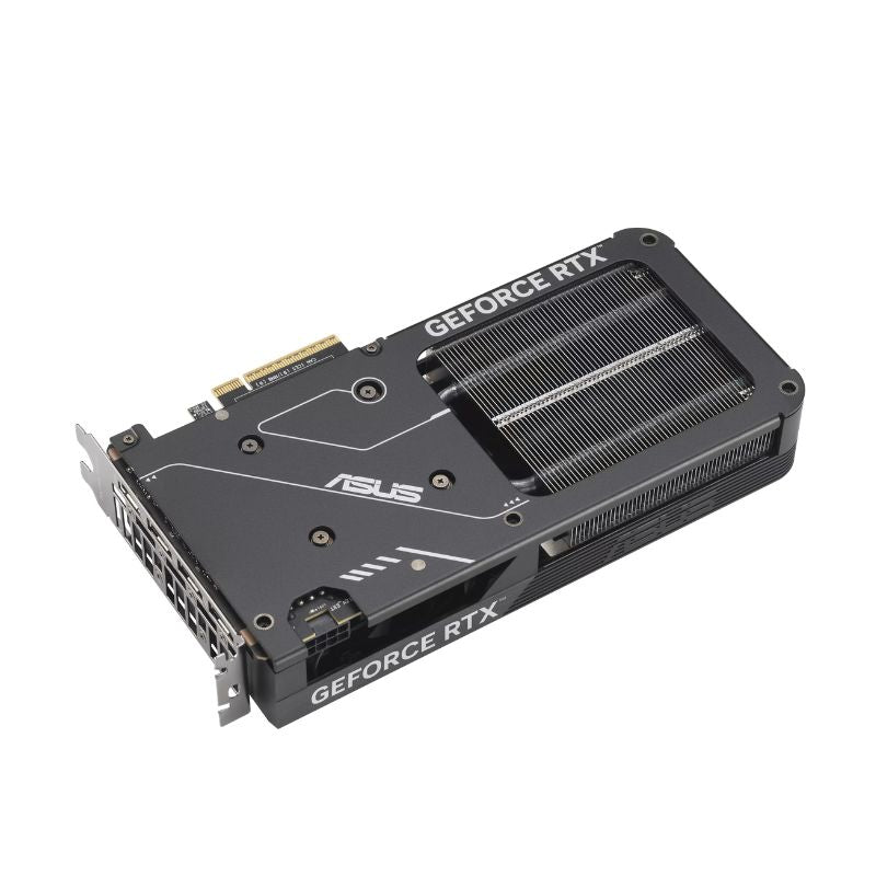 Backplate metálico trasero de la tarjeta de video ASUS RTX 5060 Ti EVO