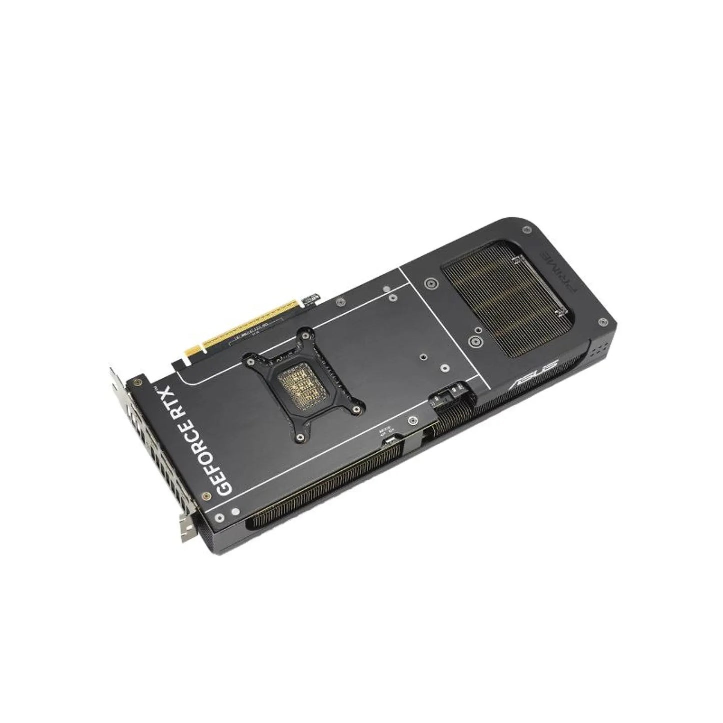 Backplate ventilado de la tarjeta ASUS Prime RTX 5070