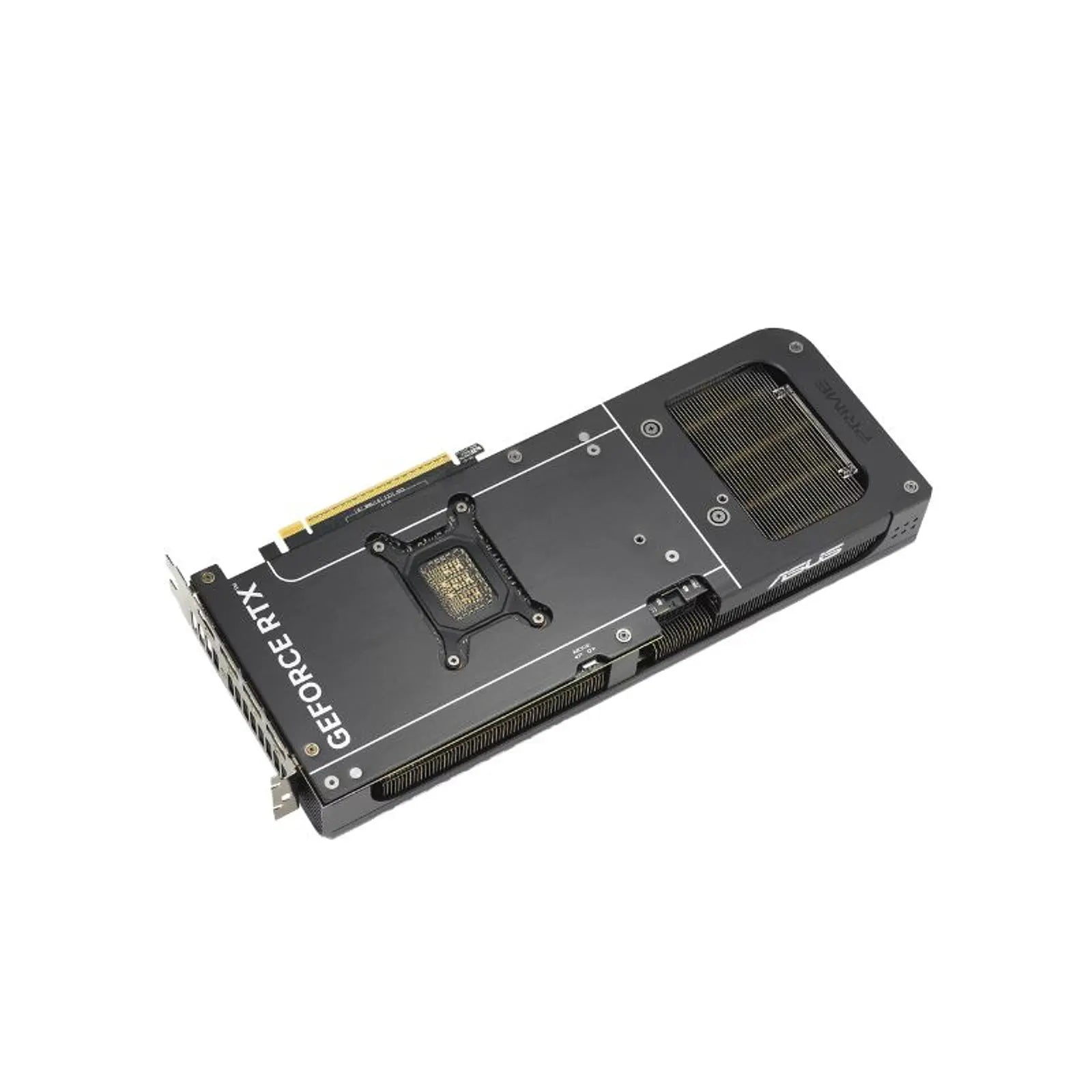 Backplate ventilado de la tarjeta ASUS Prime RTX 5070
