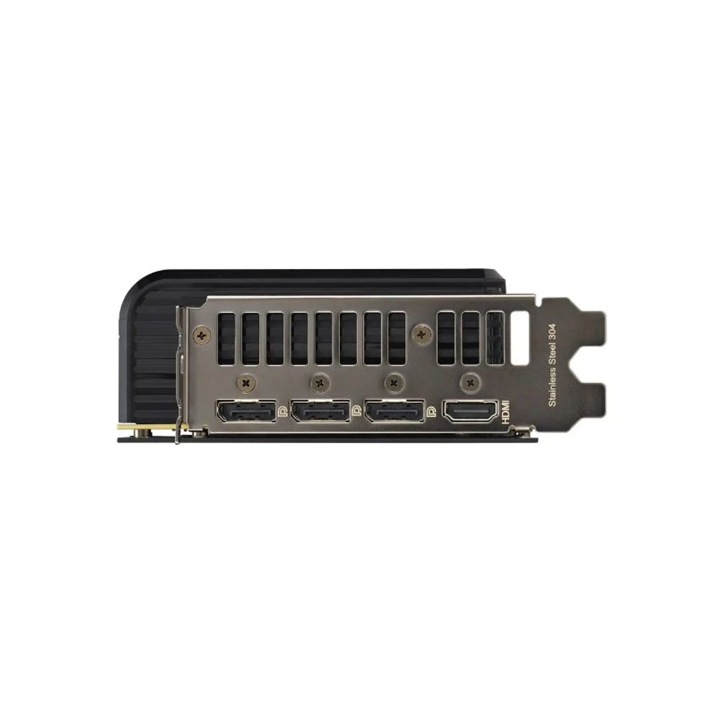 Puertos HDMI 2.1b y DisplayPort 2.1b de la ASUS Prime RTX 5070