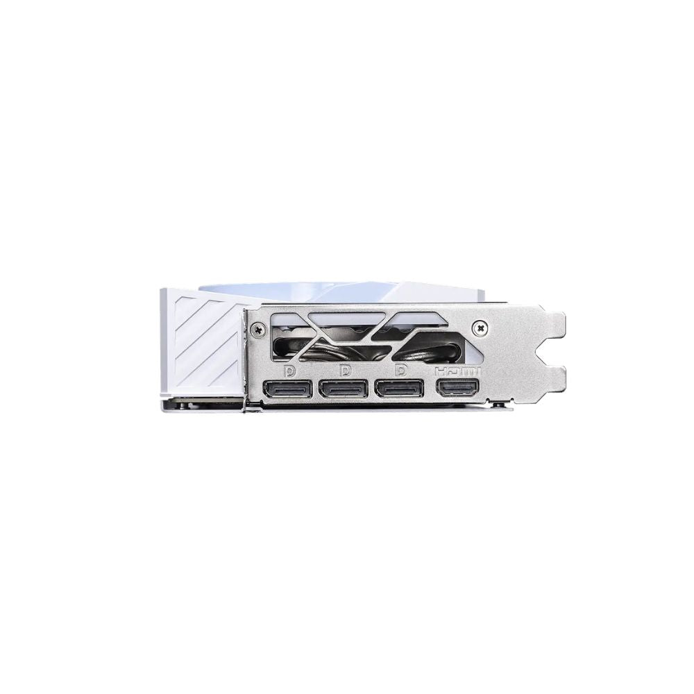Puertos HDMI y DisplayPort de la tarjeta de video MSI RTX 5070 Ti Frieren Edition