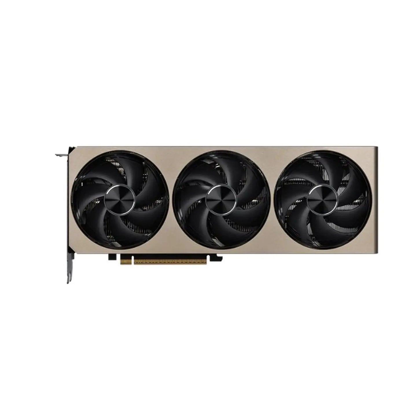 Tarjeta de video MSI GeForce RTX 5080 INSPIRE 3X OC vista frontal