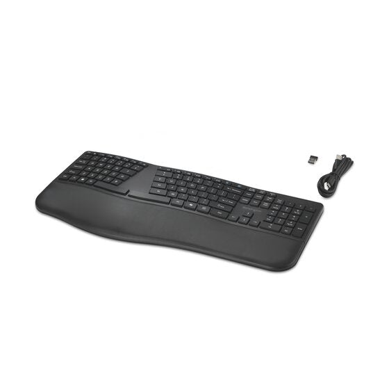 Puerto de carga USB-C del teclado ergonómico Kensington KB680